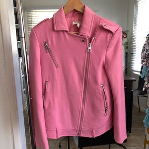Pink H&M jacket size 6 super fly and cute not worn